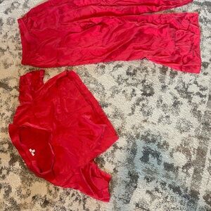 Vibrant Pink Two-Piece PJ Set